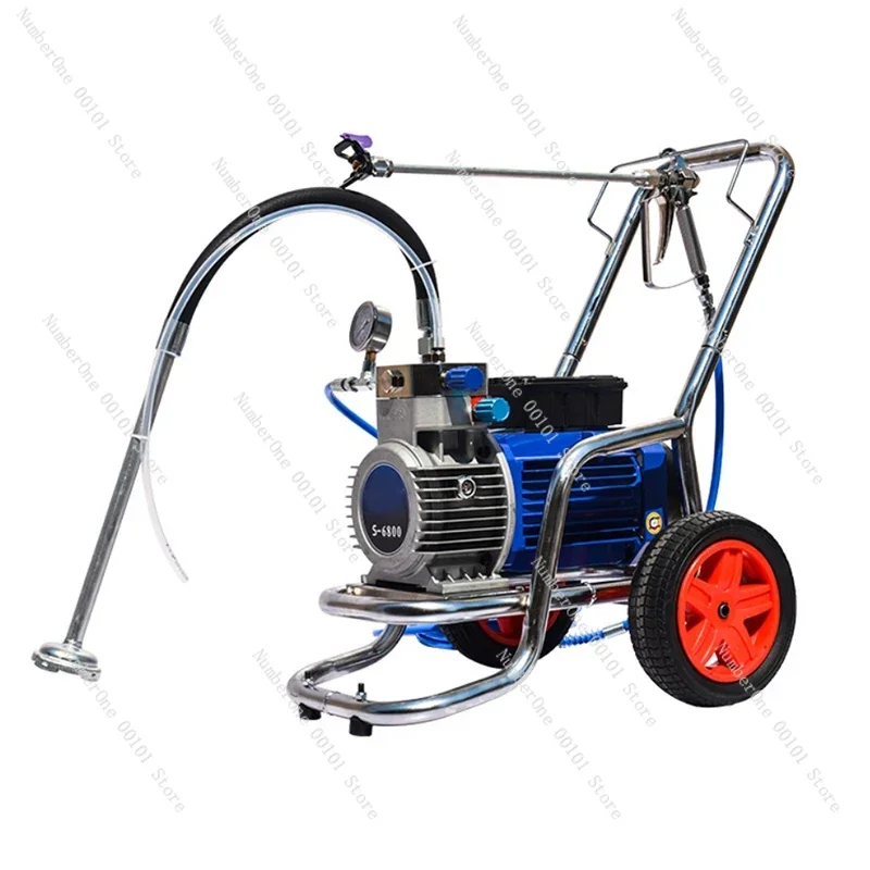 

Latex paint spraying machine 3800 high pressure airless high power electric wall paint paint spraying machine