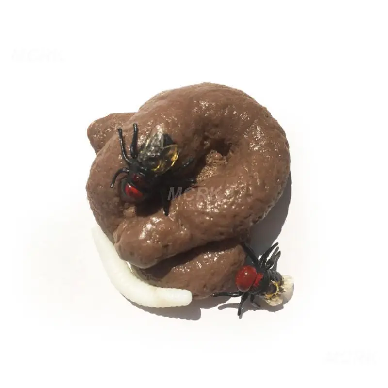 Regalo de mierda realista, juguetes divertidos, caca falsa, broma de mierda, dispositivo antiestrés, juguetes blandos, broma, juguetes difíciles, travesuras de turba