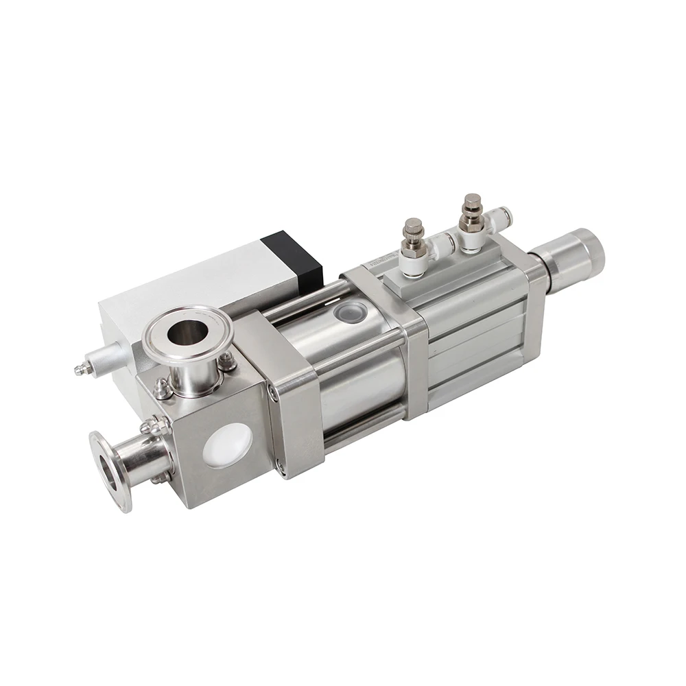 Pneumatic Rotary Piston Pump Low Pressure Design For Automotive Industry OEM Customizable