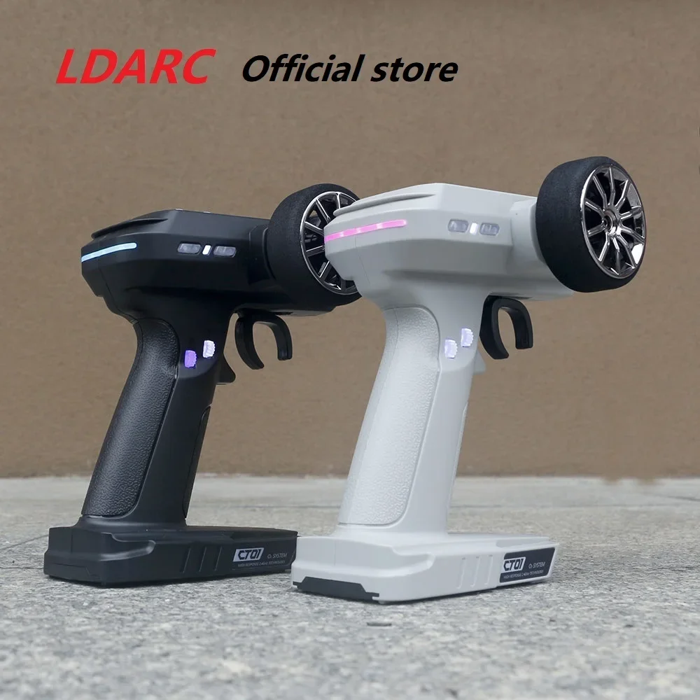 LDARC CT01 2,4 GHz 8-Kanal-Profi-Fernbedienung, englisches und chinesisches LCD-Display für RC-Modellauto, Boot