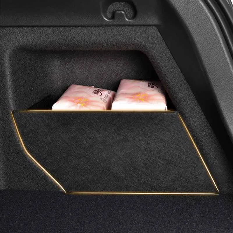 2PCS For CHERY OMODA 5 2022-2025 Trunk Storage Box Car Trunk Storage Partition Car Accessories Interior Automobiles Parts