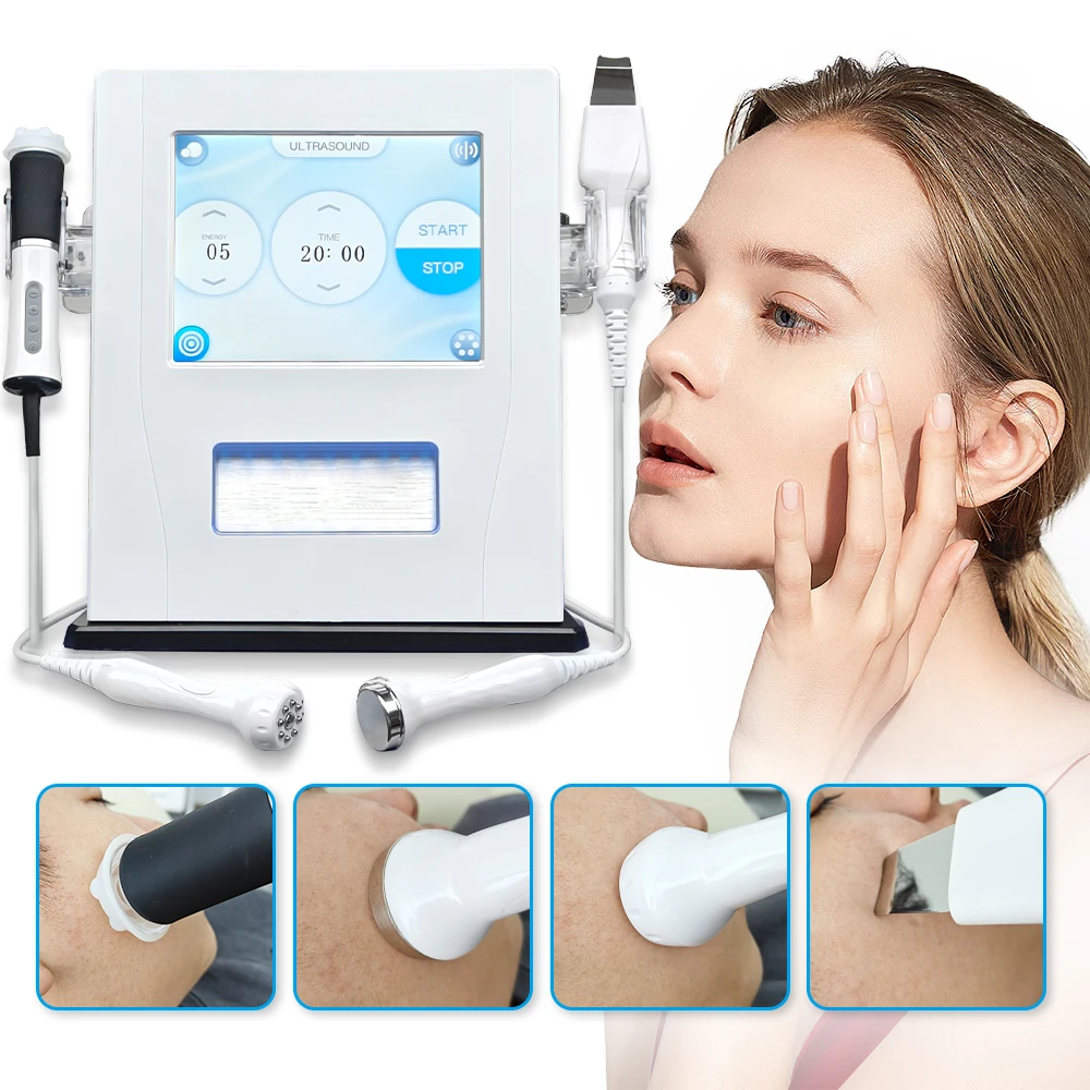 2025 NUOVO 4in1 CO2 Ossigeno Bubble Jet Peeling Pulizia del viso Rafforzamento della pelle Sbiancamento Ultrasuoni Macchina per il lifting del viso