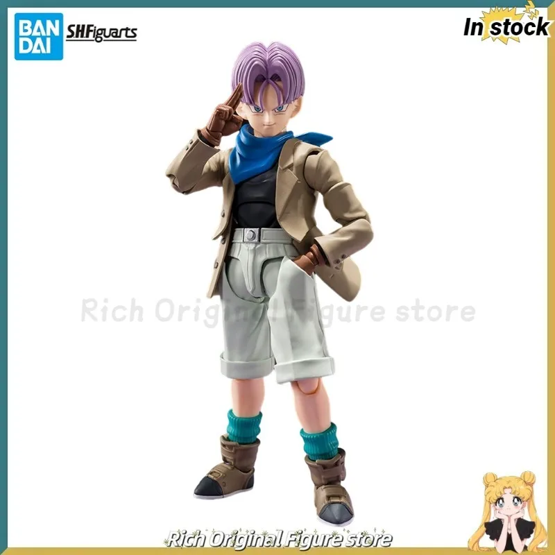 

【In Stock】Original BANDAI SPIRITS S.H.F DRAGON BALL GT Trunks Anime Figure