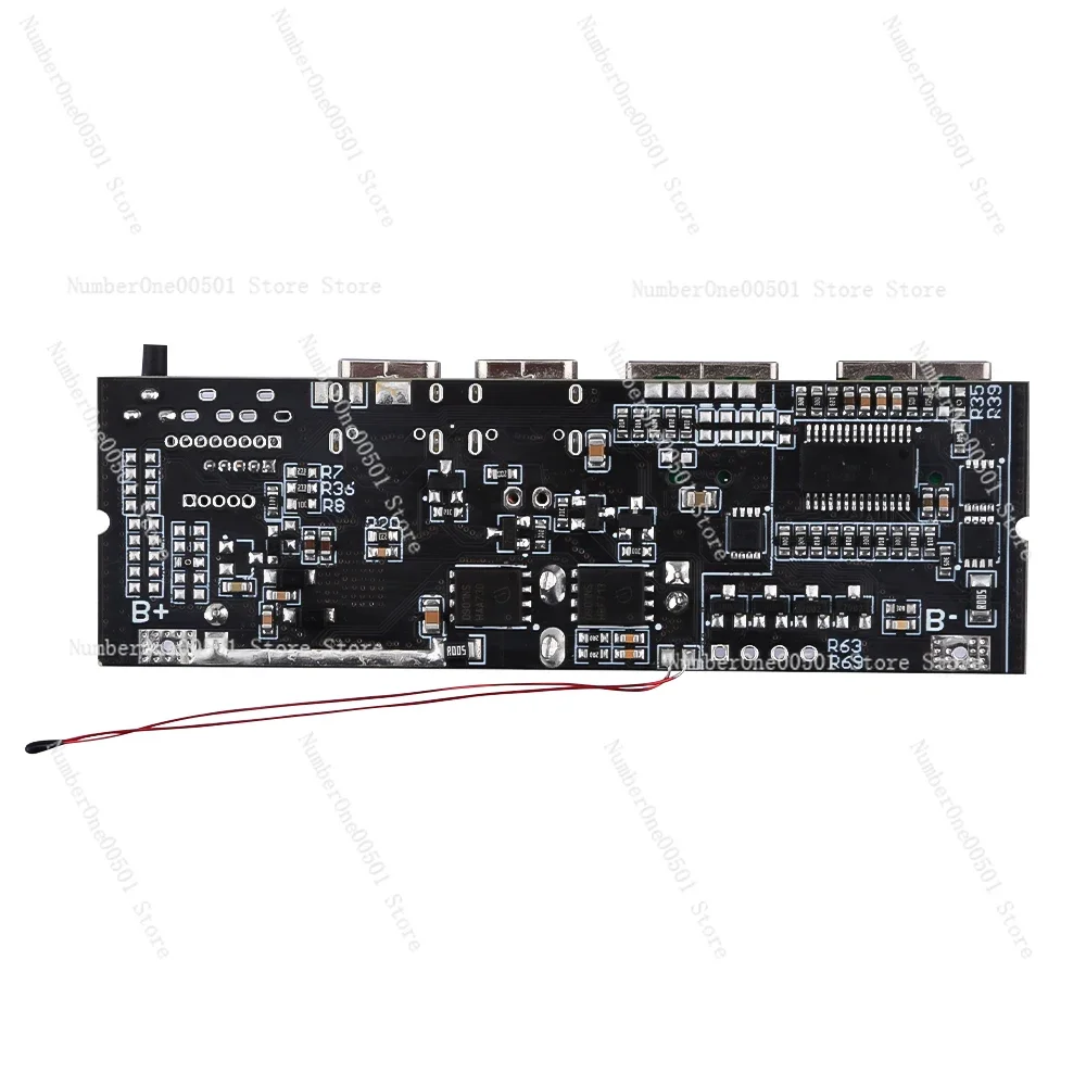 

3S/4S/5S 65 Вт Трехсторонняя защита PD Зарядка Детский двойной C-порт Двусторонняя быстрая зарядка Мобильный модуль питания