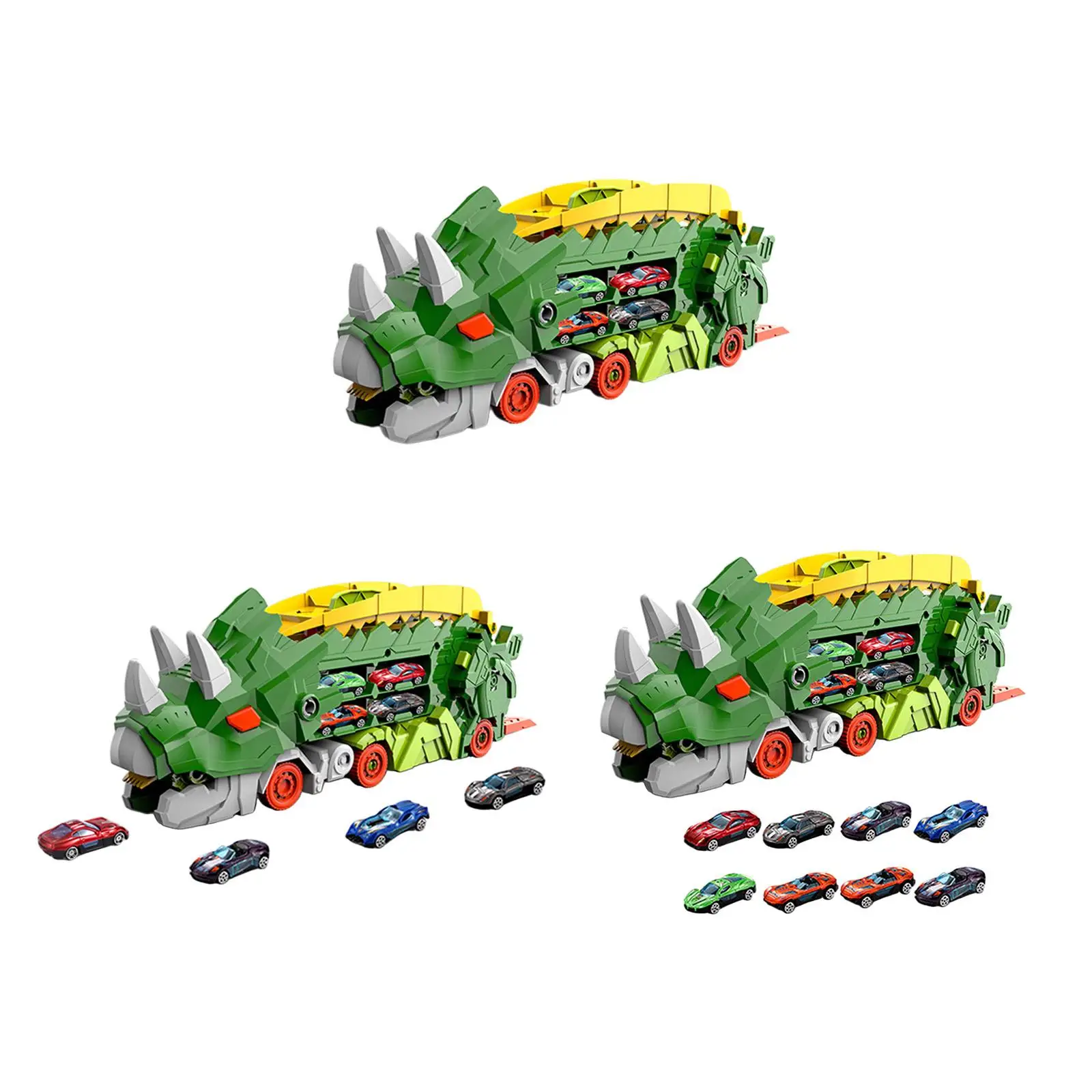 

Dinosaur Transport Truck Carrier for Preschool Ages 3 Year Old Gift Toys