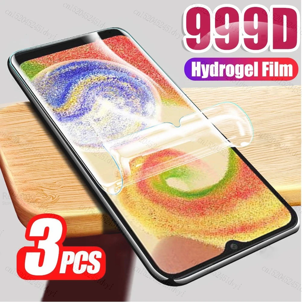 3 шт., Гидрогелевая пленка для Samsung A52S, A52, A72, A71, A41, A51, A32, A31, A22, A12