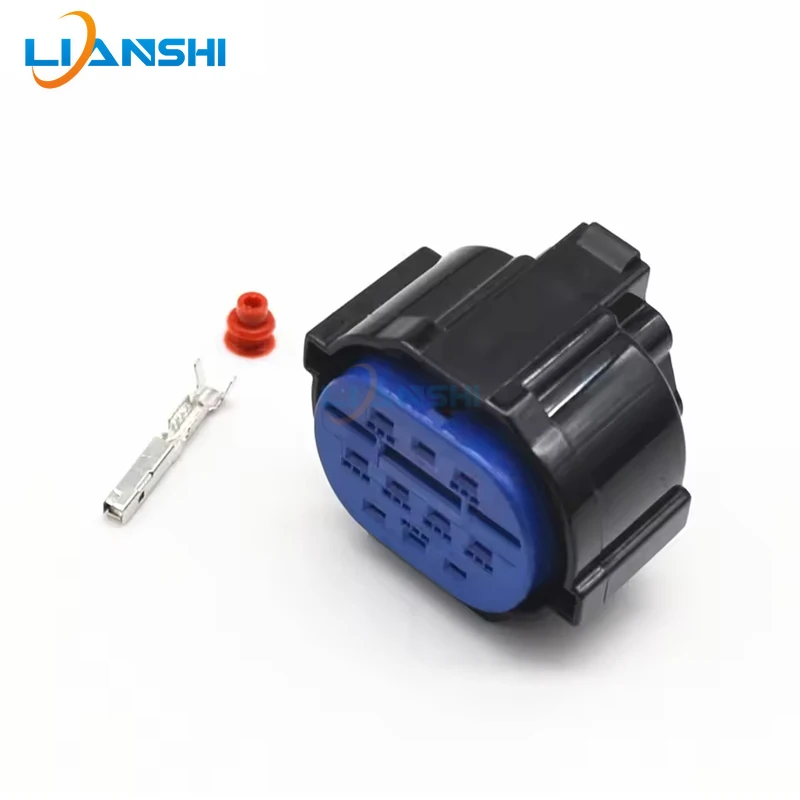 1 Set 10Pin Auto Headlight System Waterproof Electronic Connector Female HP406-10021