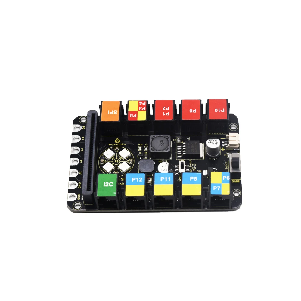 Scheda di controllo Keyestudio EASY Plug V1.1 per Arduino/Programmazione grafica Microbit STEM/Progetti fai da te