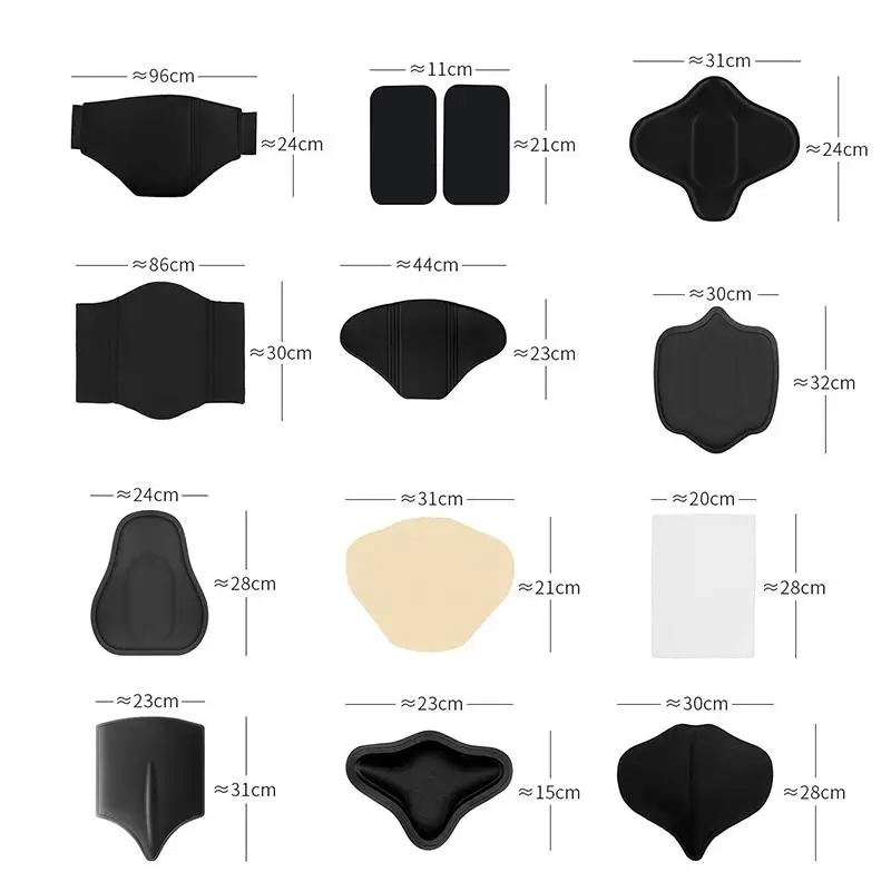 Planche de compression abdominale souple post-liposuccion ou post-BBL, minimise les gonflements lombaires, en mousse, pour un soutien abdominal.