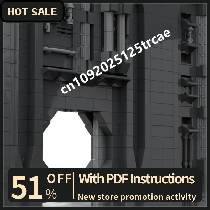 New 5288Pcs Famous Star Battle Movie Moc Hangar Display Model Diy Creative Ideas Toys Birthday Gifts Christmas Custom Puzzles