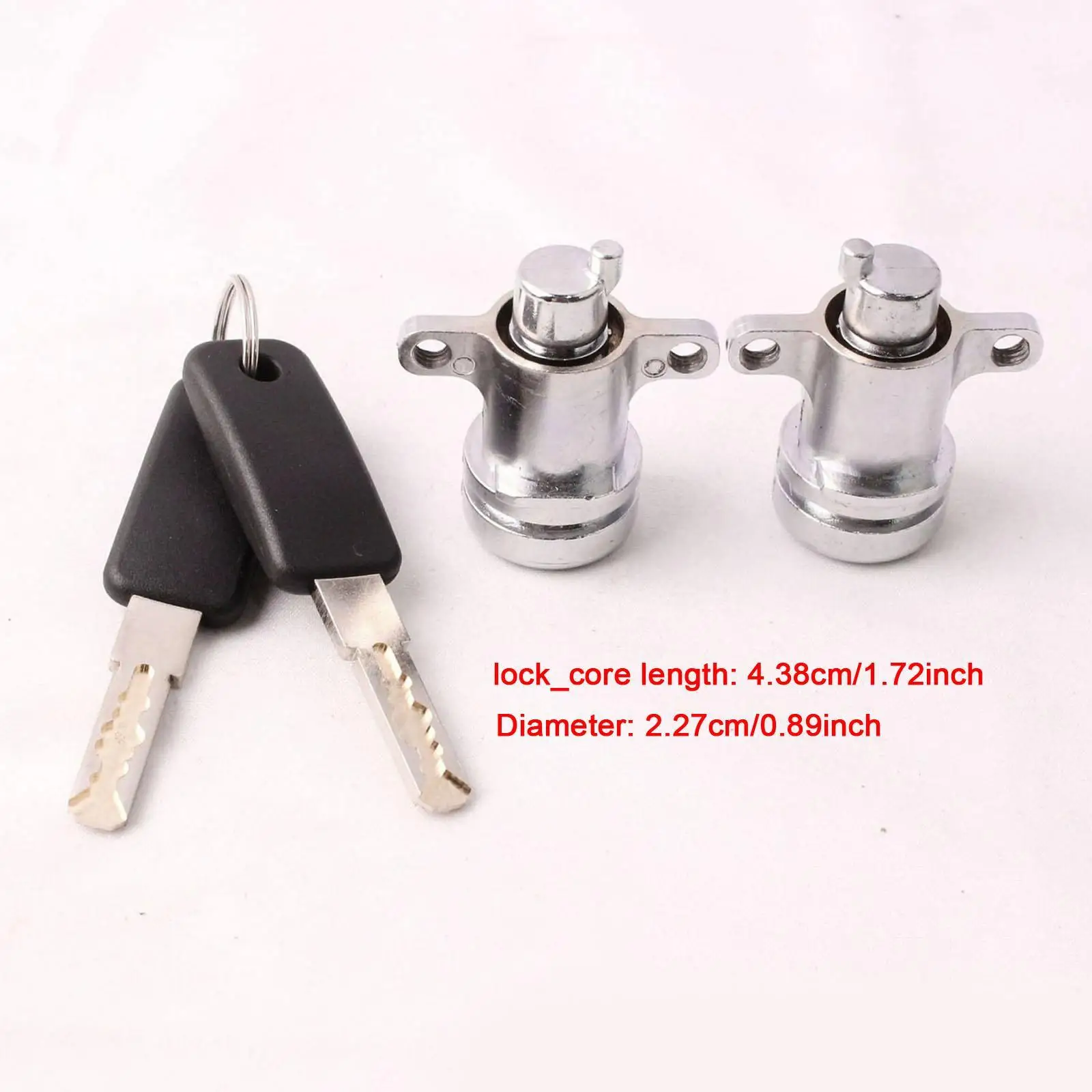 Detachable Saddlebag Bracket Lock Set for Motorcycle Side Saddle Bag Mounting DIY Secure Modification