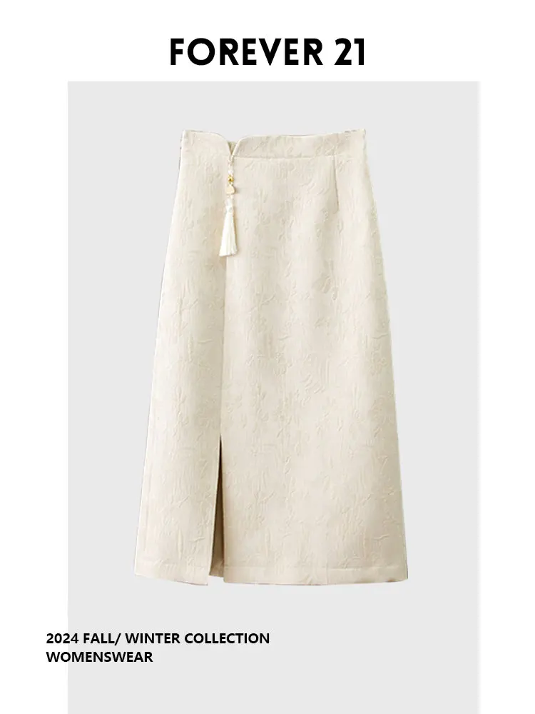 

Юбка в стиле ретро «Forever 2»: китайский национальный тренд, осенняя, больших размеров, для повседневной носки, фасон «груша»