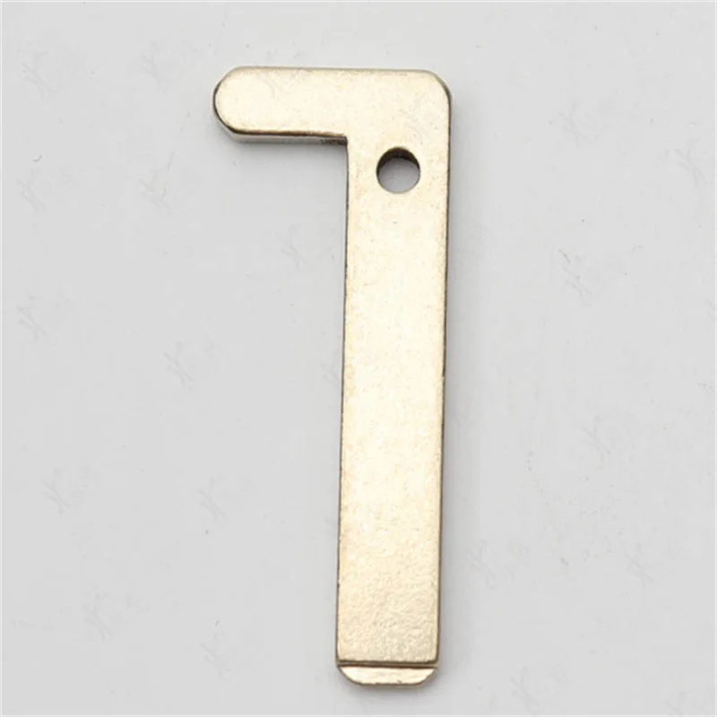 

5 шт. металлический необрезанный откидной лезвие аварийного ключа для Renault Megane 4 Talisman Espace 5 Kadjar Koleo, сменный умный запасной ключ