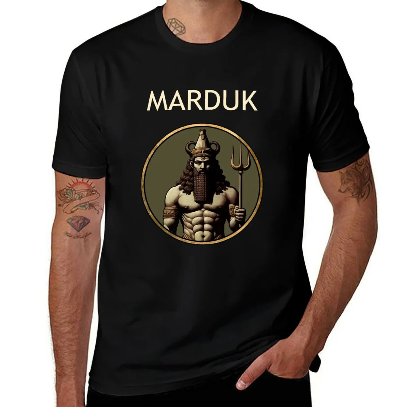 Marduk Babylonian God Ancient Mesopotamian God T-Shirt for a boy essential t shirt anime tshirt clothing for men