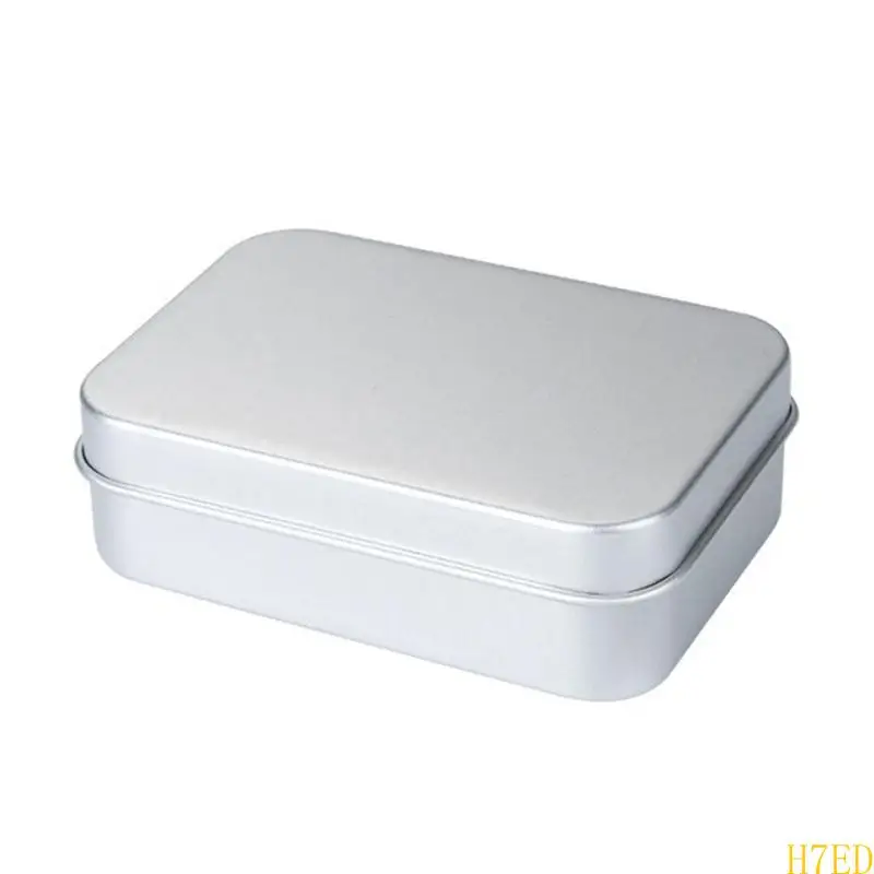 

H7ED Portable Soap Box Travel Aluminum Soap Box Laving Используйте мыльные блюда