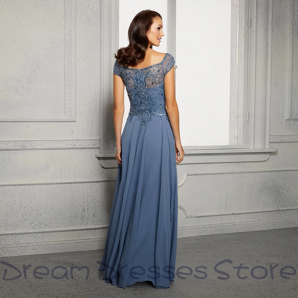 Vestido de flor drapeado sem mangas para a mãe da noiva, decote em v, comprimento do chão, vestido de casamento formal, Applique simples, Verão, 2024