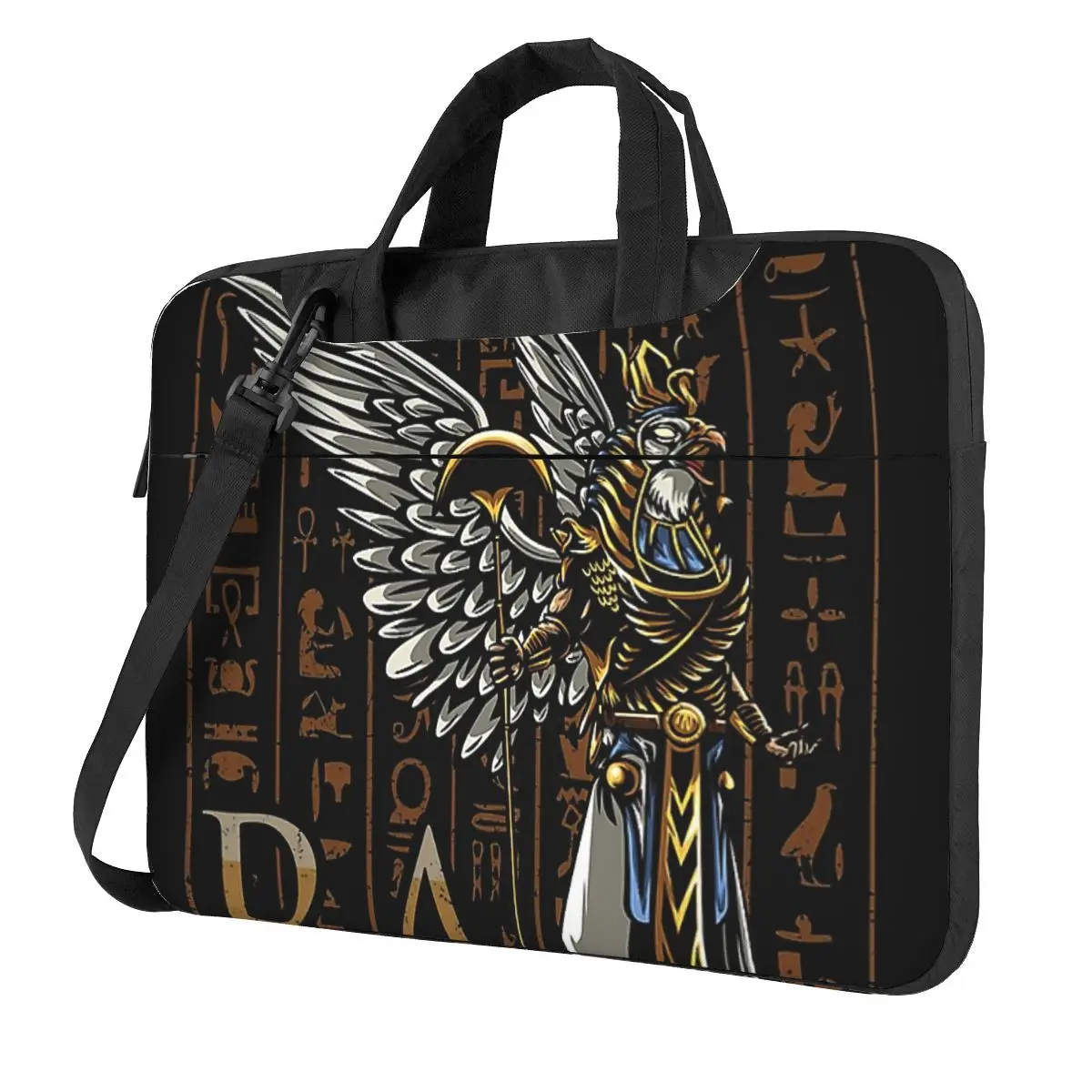 Ra God Of The Sun Ancient Egyptian Mythology Egypt Laptop Bag Case Protective Computer Bag Bicycle Crossbody Laptop Pouch