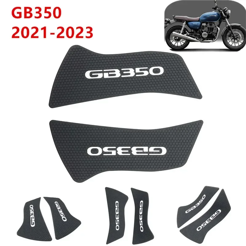 Motocycle Tank Pad For Honda GB350 GB350S GB 350 S 2021 2022 2023 Protector Sticker Decal Gas Knee Grip Tank Traction Pad Side