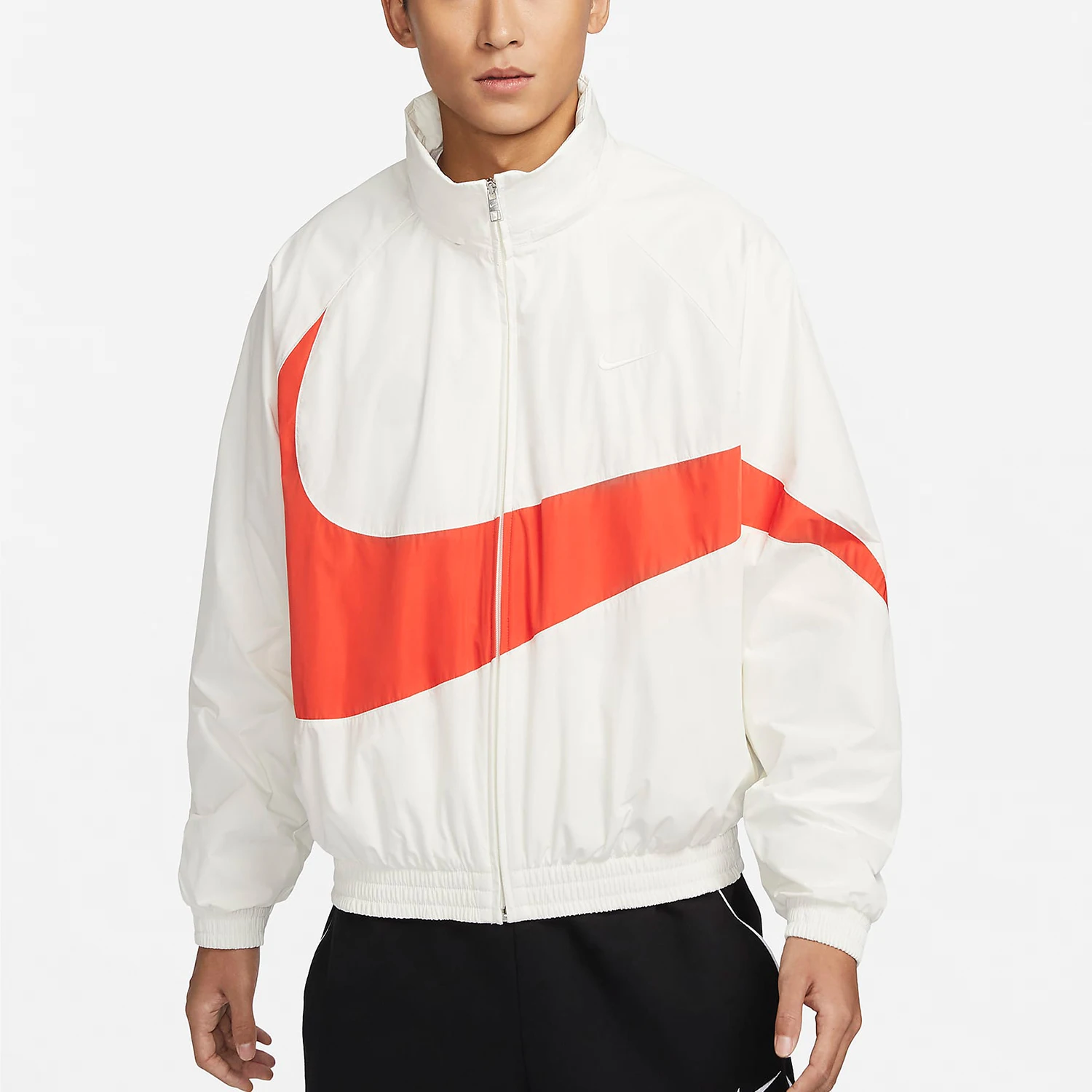 Nike Official Genuine 2023 New Men's Loose Casual Woven Stand Collar Jacket FB7878-133