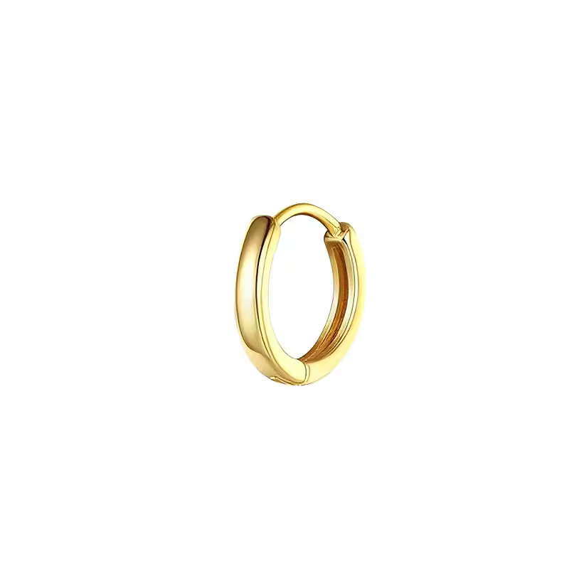 Bobisty 1pc Earrings Surgical Stainless Steel Earrings for Women Dainty Flat Back Earring Stud Hoop Cartilage for Sensitive Ears - Image 19