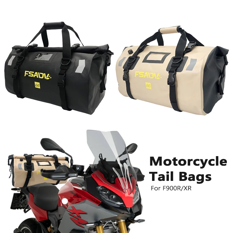 Universal Motorcycle Tail Bags handbag Long-distance Backpack Travel Bags For BMW F900R F900XR F 900R F900 XR F900R/XR