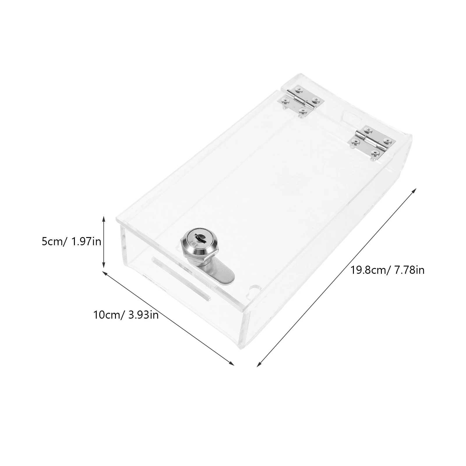 Employee Mobile Phone Storage Box Transparent Phone Locker Office Supply Mobile Phone Storage Container with Lock