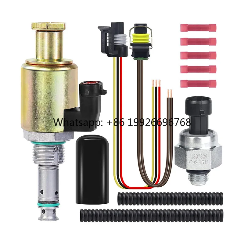 Válvula IPR del Motor 7.3 Powerstroke, Regulador de Presión del Inyector y Sensor ICP F81Z9C968AA 1841217C91, Pieza de Repuesto para Automóviles