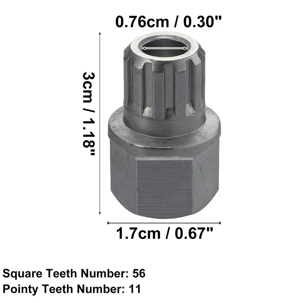 1pc Car Wheel Lock Lug Nut Anti Theft For Passat For Golf 11 Teeth Number: 56 Automobiles Accessories Metal Wheel Lock Lug Nut