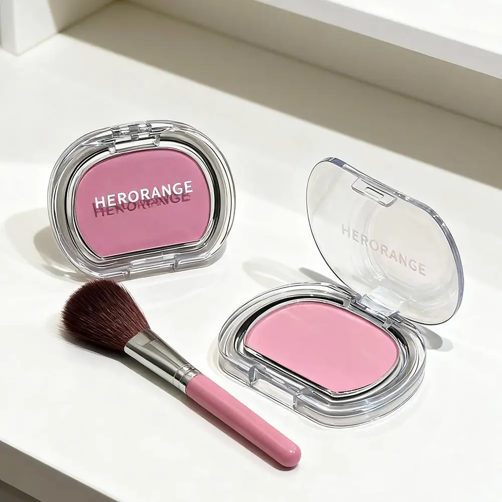 

Single Color Blush Silky Texture High Color Rendering No Powder Feeling Low Saturation Long-lasting Natural Matte Blush Cream