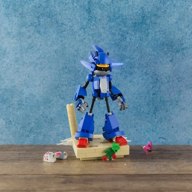 

344PCS Building Blocks Mechasas Sonicdas Mk. II Cartoon Game Creative Toy For Kids Birthday Christmas Gift Educational Bricks