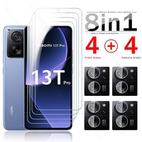 for xiomi mi13t funda xiaomi 13t pro case tempered glass carcasa screen back camera protection glass coque xiaomy mi 13 t cover