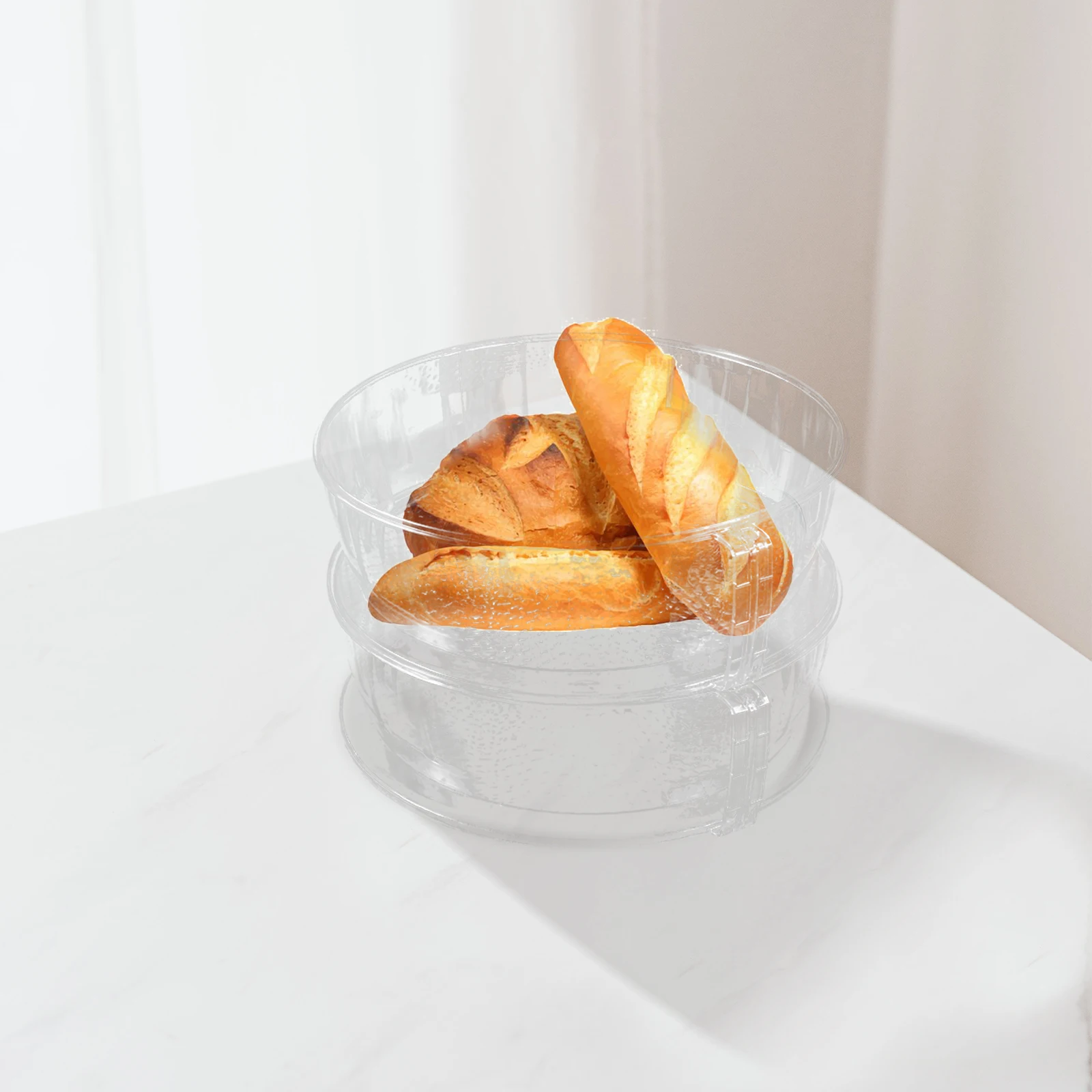 

2 шт. прозрачные крышки для пищевых продуктов, прочные крышки для тортов для домашних животных с боковой ручкой для кухни, столовой, вечеринки, защиты и отображения еды