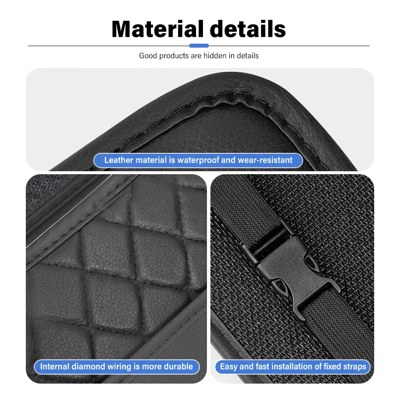 For Ford Car Backseat Storage Box Car Organizer Phone Pocket Pouch Focus mk2 mk3 mk4 Fiesta Ranger Mondeo S-MAX Kuga view 2