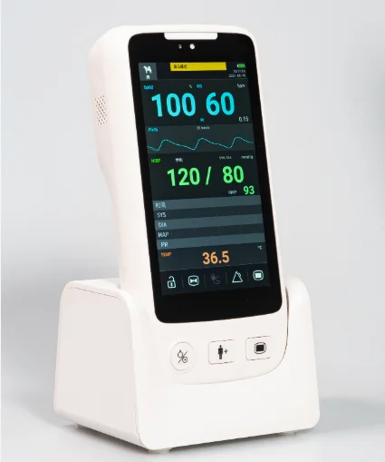 Veterinary VET-30 Handheld Monitor Animal Bp Pr Temp SpO2 Medical Test Device Pet Dog Clinical Checkout Equipment