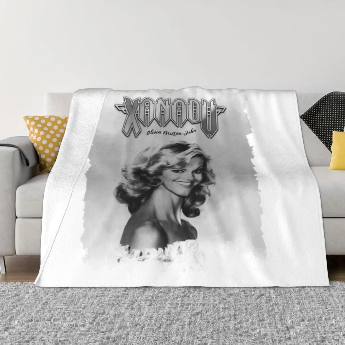 XANADU Kira Olivia Newton-John Regalo personalizado Una manta de micropolar ultrasuave