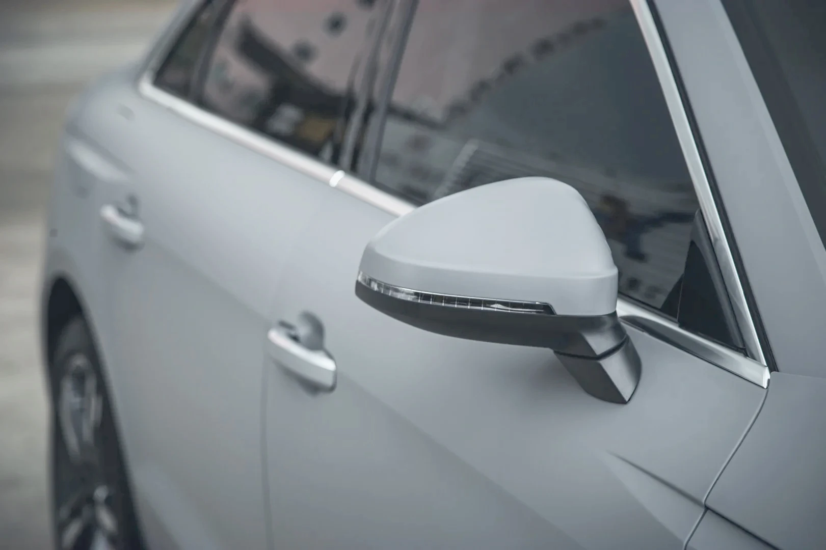 Matte Extinction Nardo Grey Auto-Vinylfolie mit Luftfreisetzungstechnologie für Motorrad- und Autokarosserie-DIY-Dekoration Zubehör – Detail 10