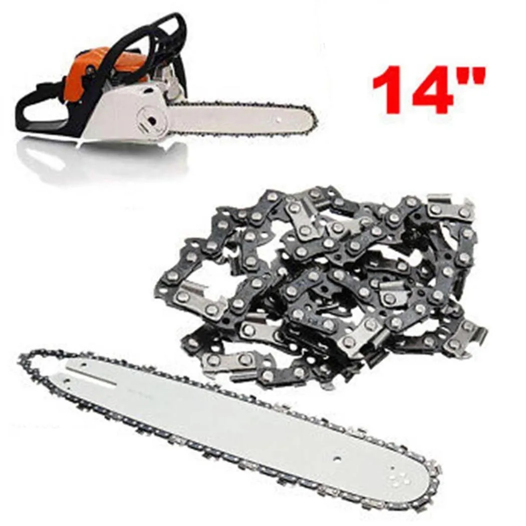 Accessory Saw Chain 92 Cm Tool Steel White Black 3 8 LP 50DL 50 Sections High Reliability Stable Characteristics