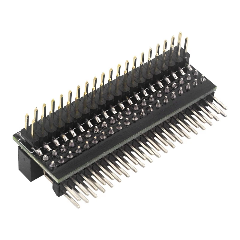 40Pin GPIO Edge Expansion Board For Raspberry Pi 4B/3B+/3B/2B /Zero One-To-Two 40Pin Side Pin Header Multiplexing