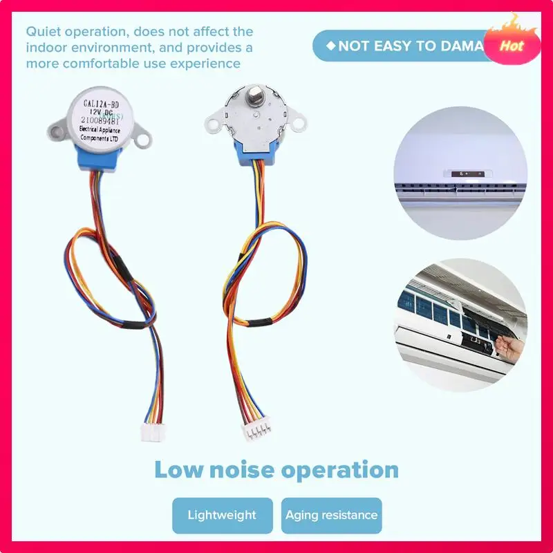 

AD-12V GAL12A-BD синхронный ступенчатый поворотный двигатель для Galanz подвесной кондиционер поворотный дефлектор ветра