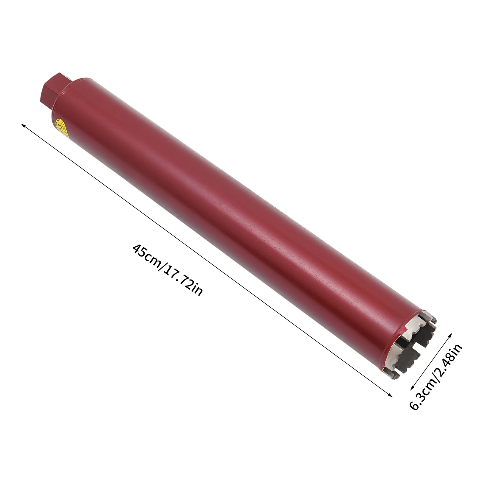 Professionele Droge en Natte Diamantkernboren Bit Boren 63mm/76mm/112mm Droog + Nat Diamant Beton Kernboren Bit Boor