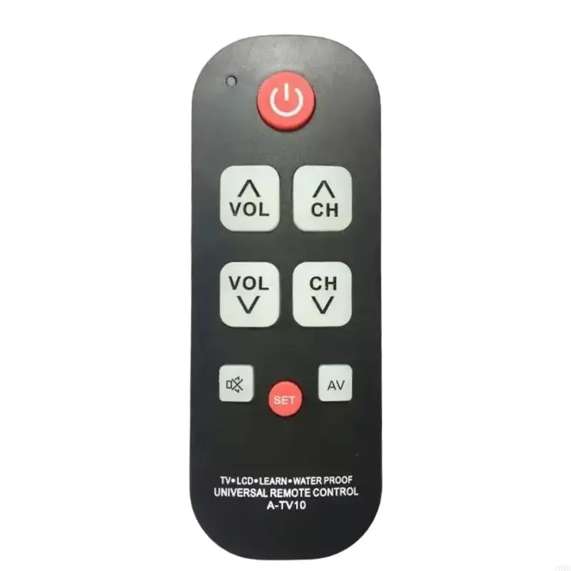 J0MB Waterproof Learning Remote For A TV10 Wp U1434ALA Wp U1434LA LCD Durability ABS Controller Easy Setups, Durability