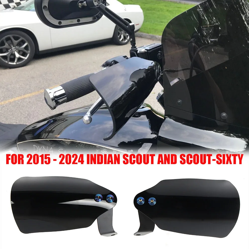 

For 2015-2024 INDIAN SCOUT AND SCOUT-SIXTY New Motorcycle Accessories Hand Guards Hand Covers Handguards Accessory
