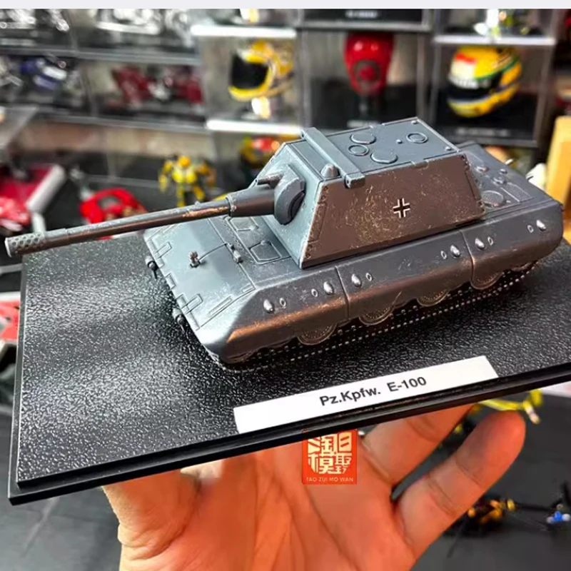 

Литый под давлением масштаб 1:72 НЕМЕЦКИЙ Pz.Kpfw E-100 Готовая модель танка из сплава статическое украшение сувенирные подарки для взрослых мальчиков