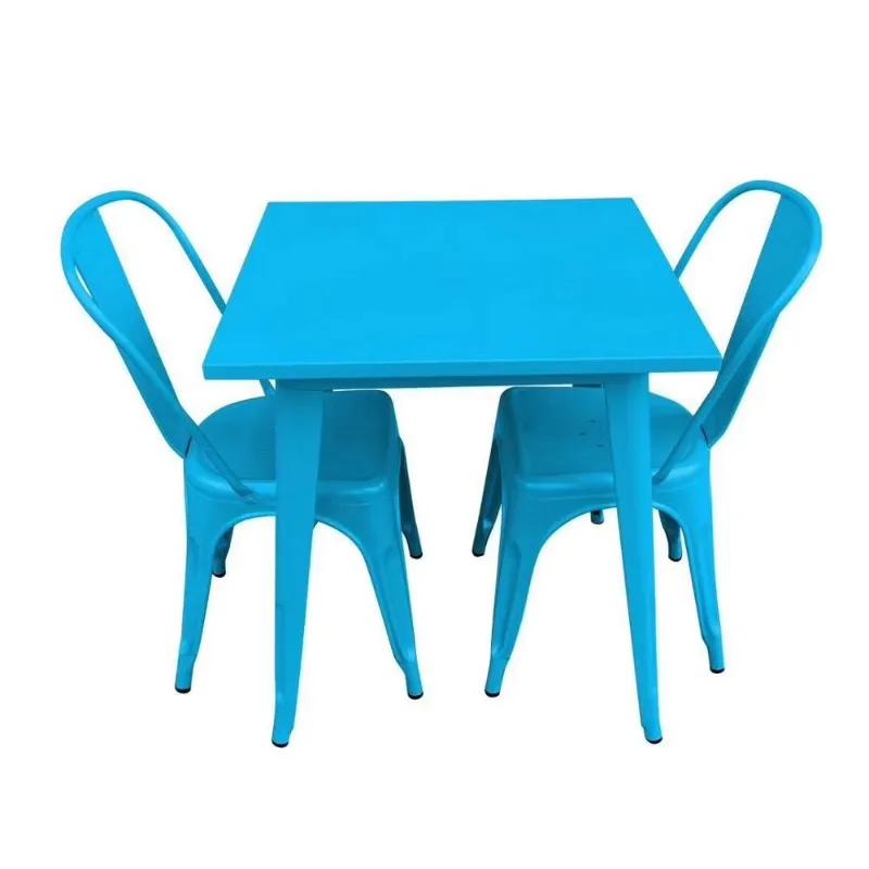 dining furniture metal legs fast food restaurant table and chair sets