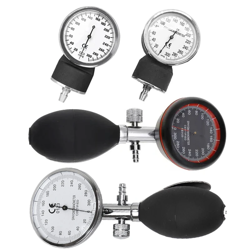 Medical Blood Pressure Monitor Gauge Dial Meter Inflation Ball Replacement Accessory for BP Cuff Arm Aneroid Sphygmomanometer C3
