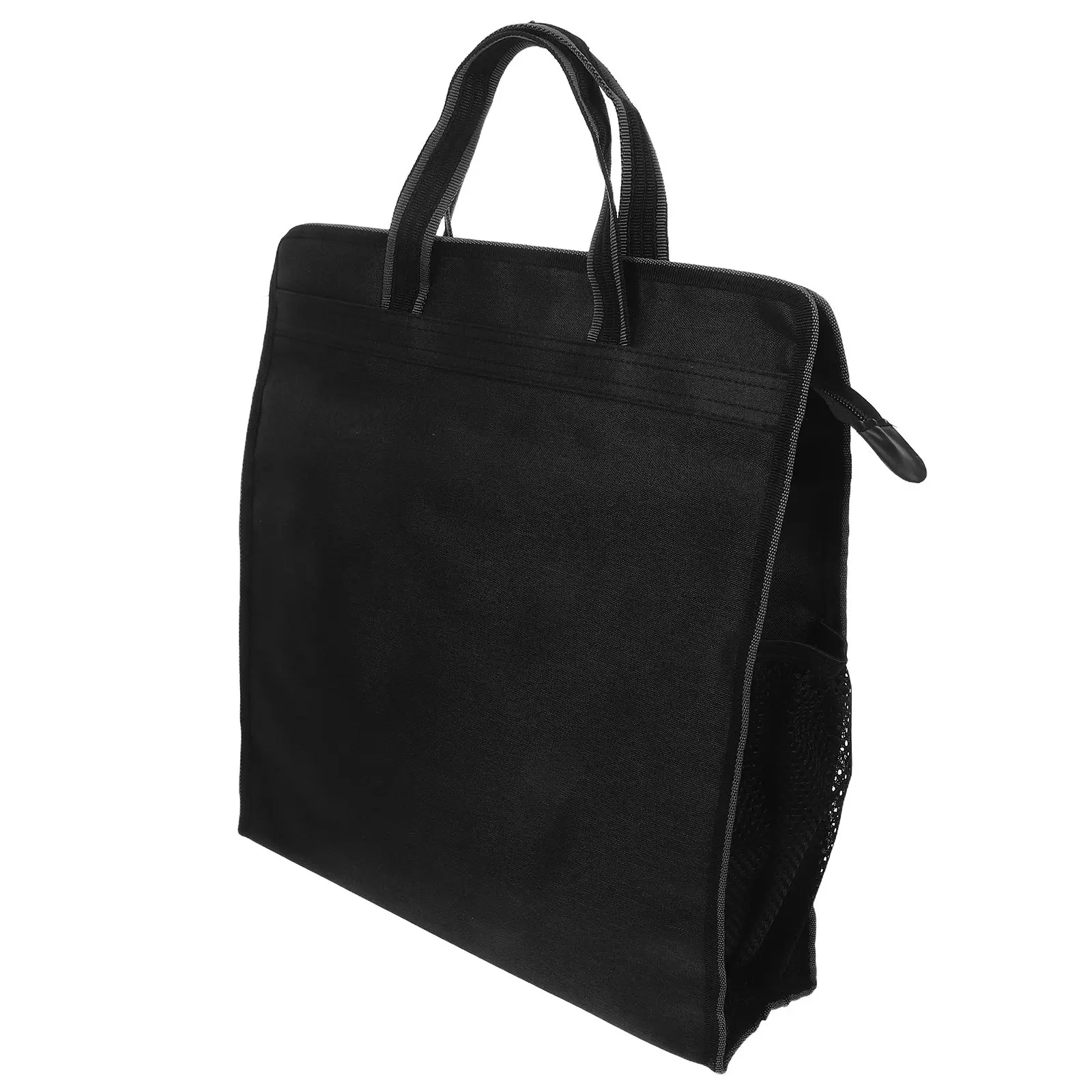 

Сумка-портфель для документов из оксфордской ткани для мужчин и женщин, с ручкой, множеством карманов, надежной застежкой, идеально подходит для бизнеса