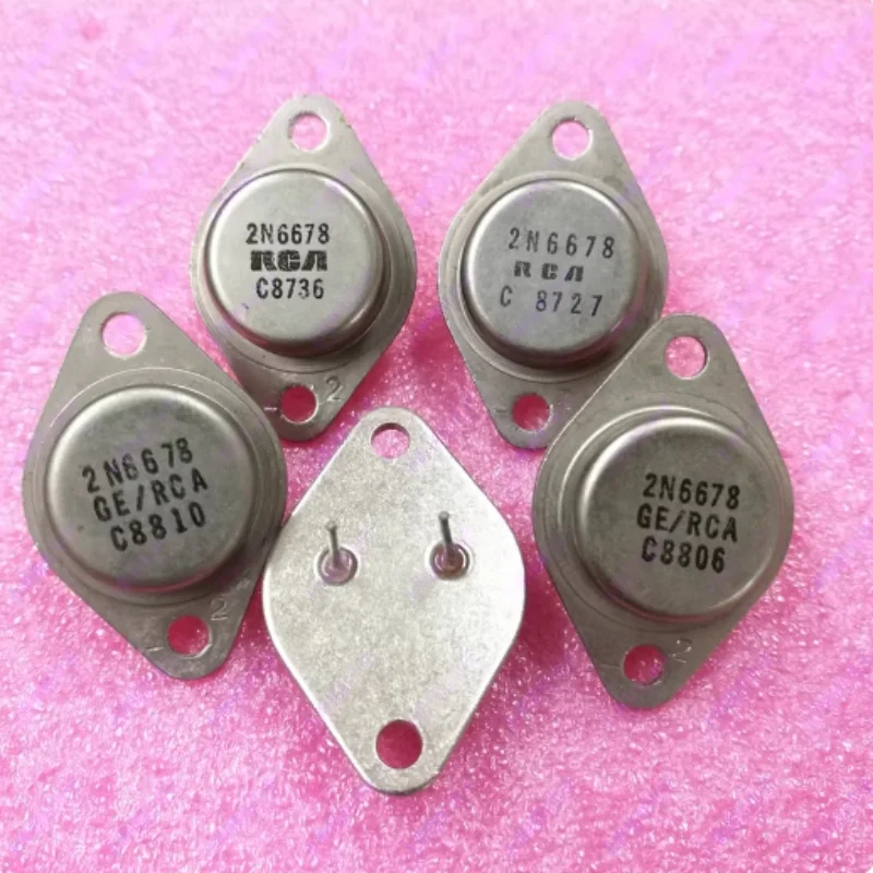2pcs 2N6678 2N6688 RCA high current gold sealed iron shell high power tube