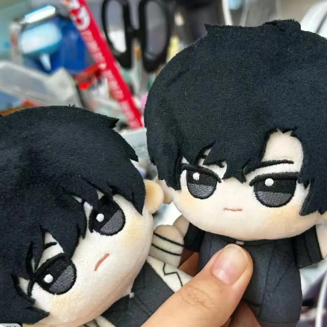 Gefüllte 10 cm große Kawaii-Romane, allmäßiger Leser, Kim Dokja Yoo Joonghyuk, süße Baumwollpuppe, Rucksack-Anhänger, Ornament oder Geburtstagsgeschenk