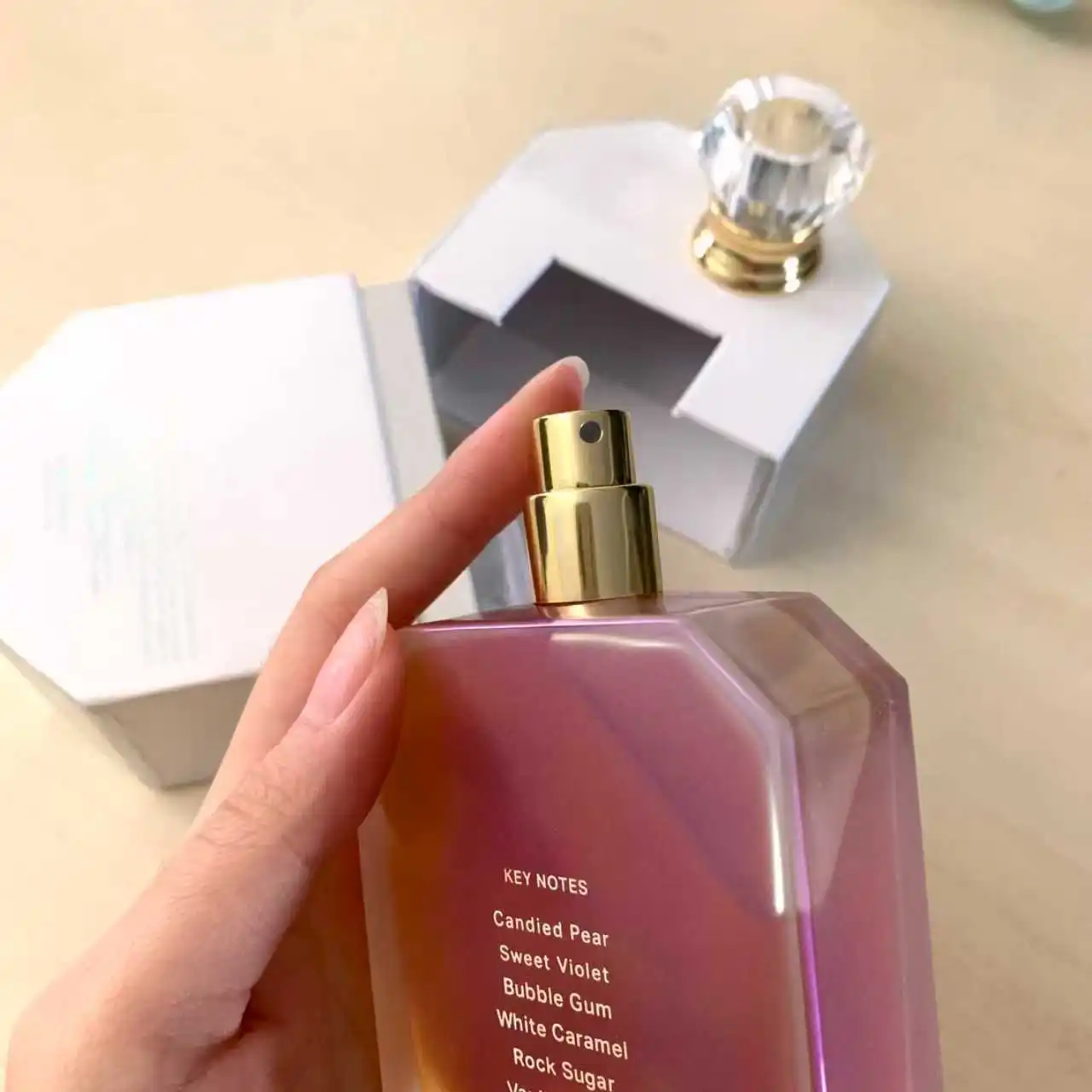 카얄리 42 바닐라 캔디 록 캔디 여성용 향수 스프레이 -3.4 oz./100 ml, 달콤한 바닐라 과일 우드 향수, 적합한 향수