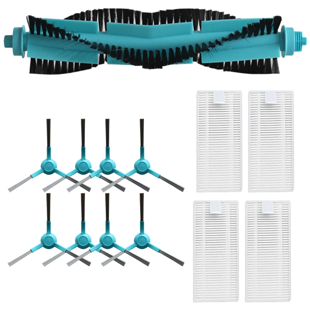 Kompletter Satz Filter rollen bürste und Seiten bürsten für Cecotec für Conga 1690 1890 2090 2290 verbessern die Schmutz entfernung